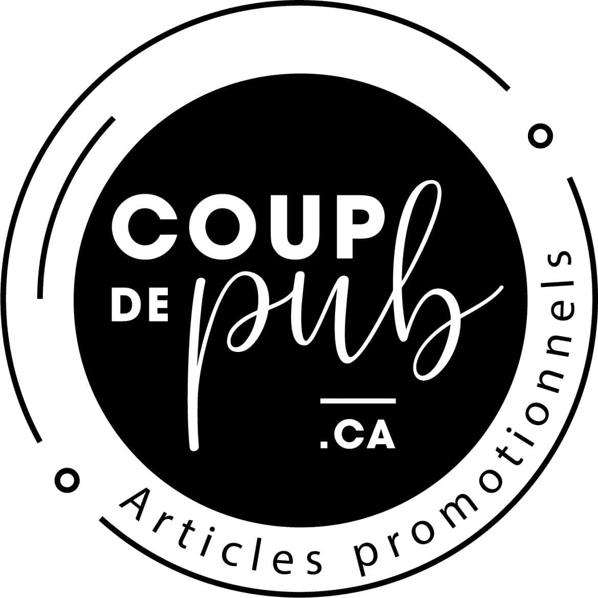 Logo Coup de Pub client de 2c2b coworking Mascouche et Boisbriand